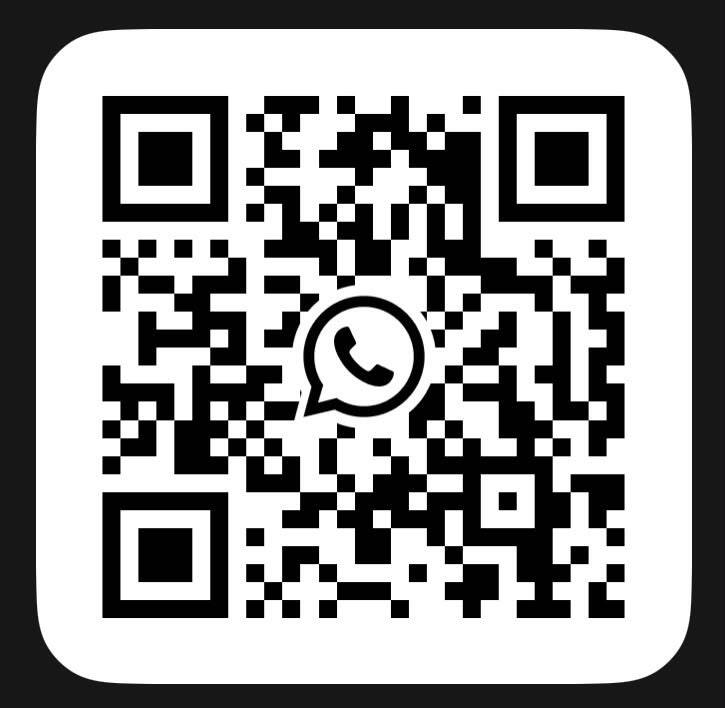 WhatsApp QR code — scan to message Asian International on WhatsApp